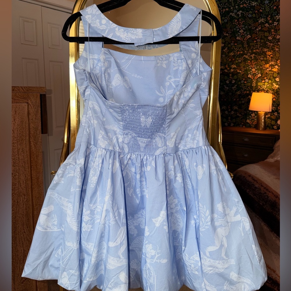 Kimchi Blue Casey Halter Bubble Hem Mini Dress - Picture 2 of 9